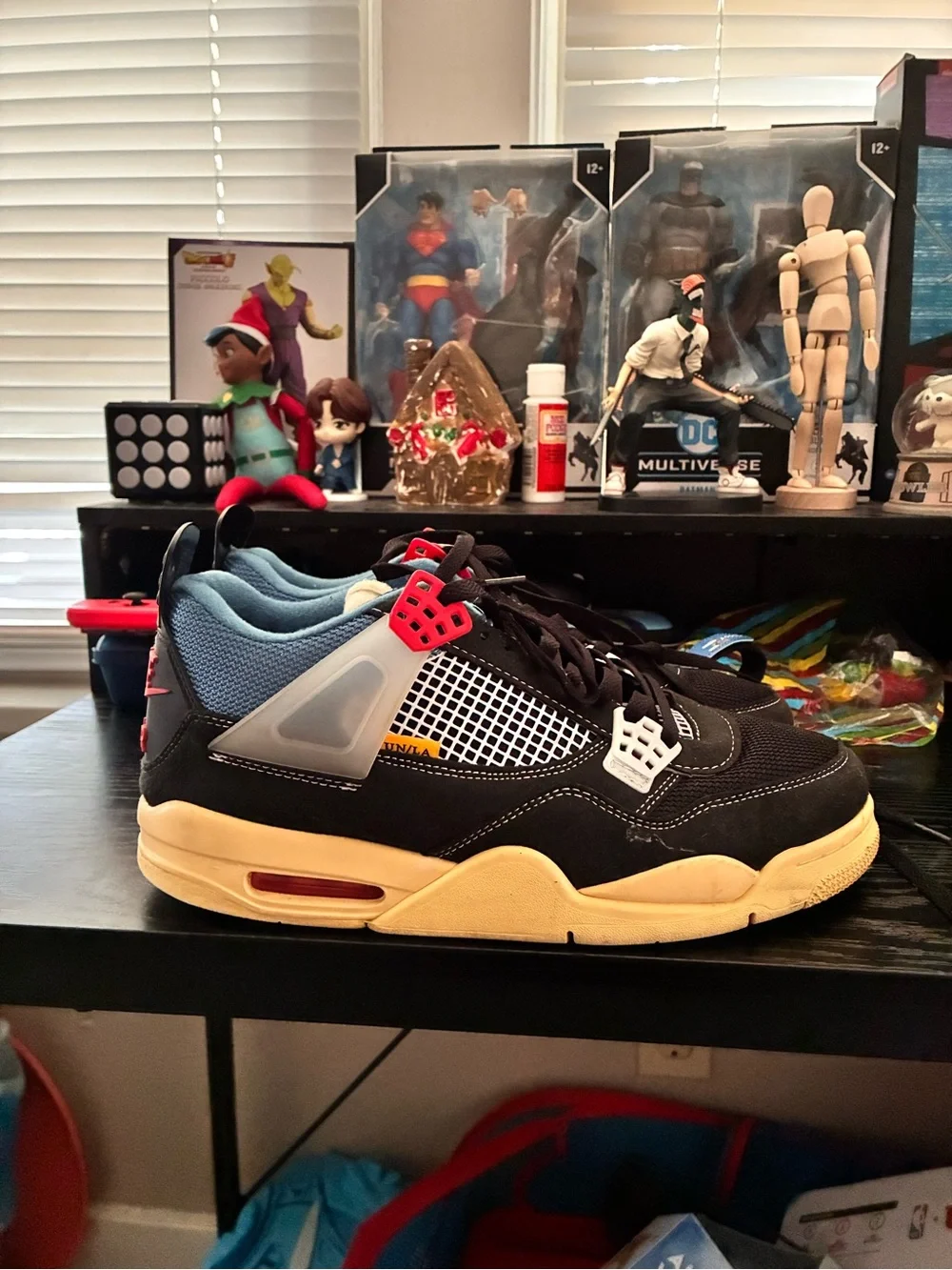 Air Jordan 4 Union La Black Noir